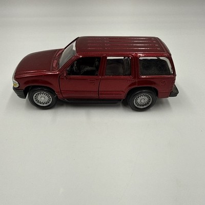 VTG 1999 NEW RAY Ford Explorer Red  Diecast 5 3/4 inches long
