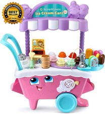 Scoop and Learn Ice Cream Cart Deluxe Frustration Free Packaging Pink