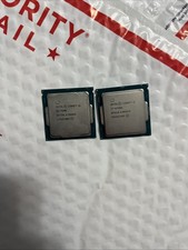 Intel Core I7-6700K 4.0ghz and I5-7600 3.5ghz CPU Processor Lot of 2 Untested