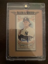2021 Topps Allen & Ginter Mini Autographs Aaron Judge RARE