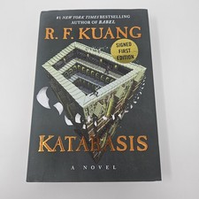 Product Image: SIGNED! Katabasis R F Kuang First Edition Hardcover Book Exclusive Sprayed Edges