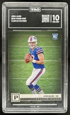 2018 Panini Josh Allen RC Rookie #307 Bills TAG 10