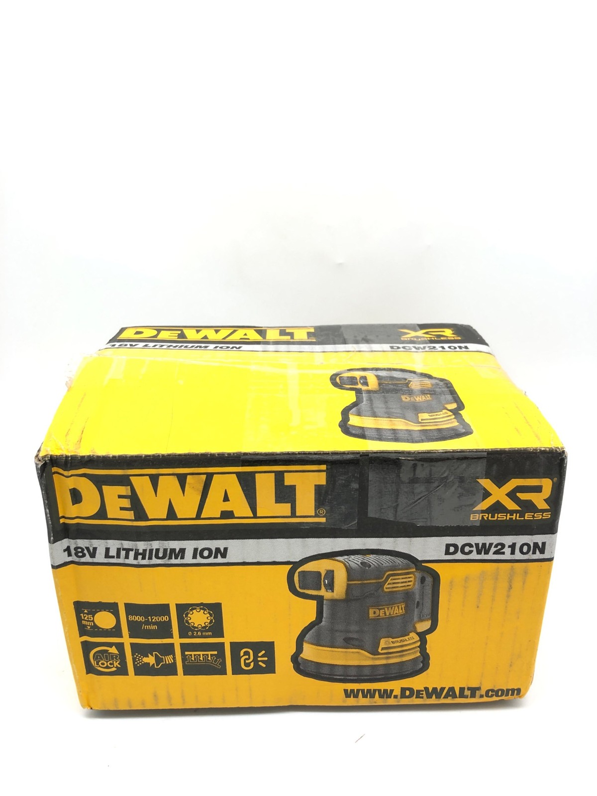 디월트 DCW210 18V XR 무선 랜덤 오비탈 샌더 3