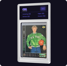 1992-93 Upper Deck - Basketball Heroes Larry Bird Larry Bird #20 CGAi Graded 8.5