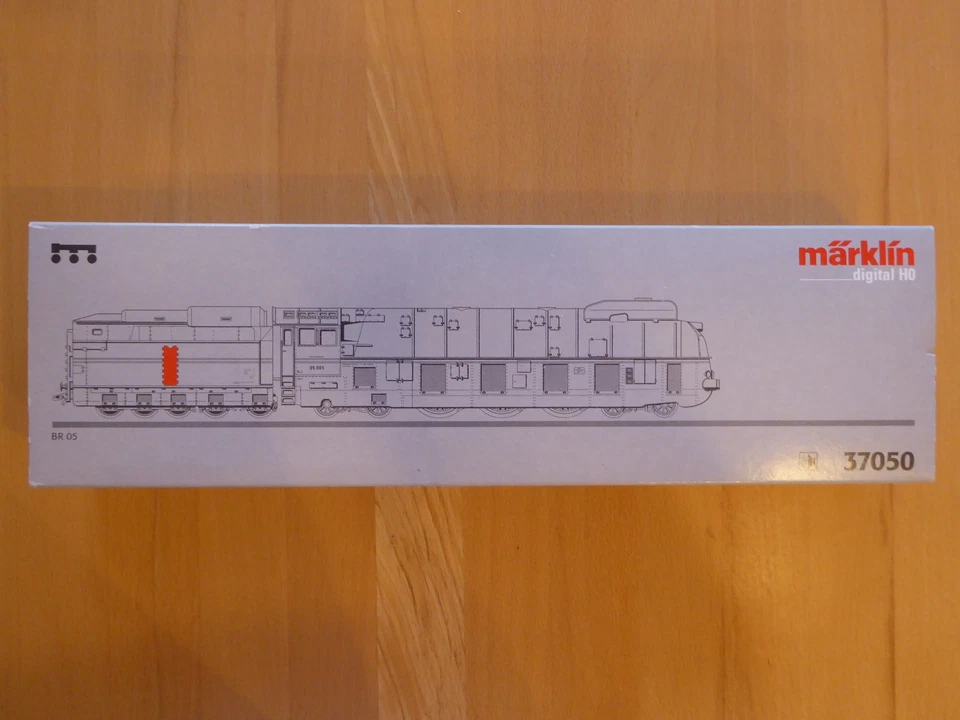 Märklin 37050 BR 05 001, rote Schnellzuglokomotive der DRG, FX, Sound, OVP etc. - Bild 2 von 4