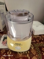 Cuisinart Ice Cream Maker 1.4L Gelato Sorbet Frozen Yogurt White NEW 110V