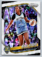 2025 Panini Prizm WNBA #13 Ariel Atkins White Seismic Prizms
