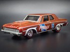 1964 64 DODGE 330 NHRA ORANGE 1 64 SCALE COLLECTIBLE DIECAST MODEL CAR