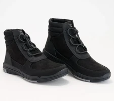 Ryka Bungee Ankle Boots Amanda Black US Size 6.5M