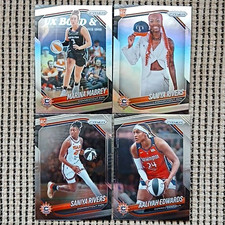 MARINA MABREY Prizm WNBA 4-Card Lot  Saniya Rivers RC