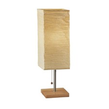 8021-12 Dune Table Lamp, 25 in., 100 W Incandescent/ 26W CFL, Natural Rubber ...