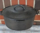 Wagner Ware Sidney -o- Dutch Oven 1268j Lid bail