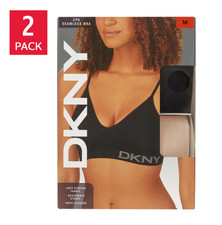 DKNY Women's Seamless Bra 2-Pack