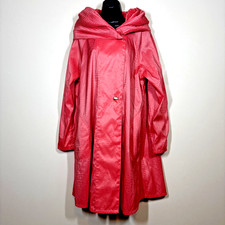 Mycra Pac Donatella Reversible Raincoat Coral pink Hood S M 1 swing