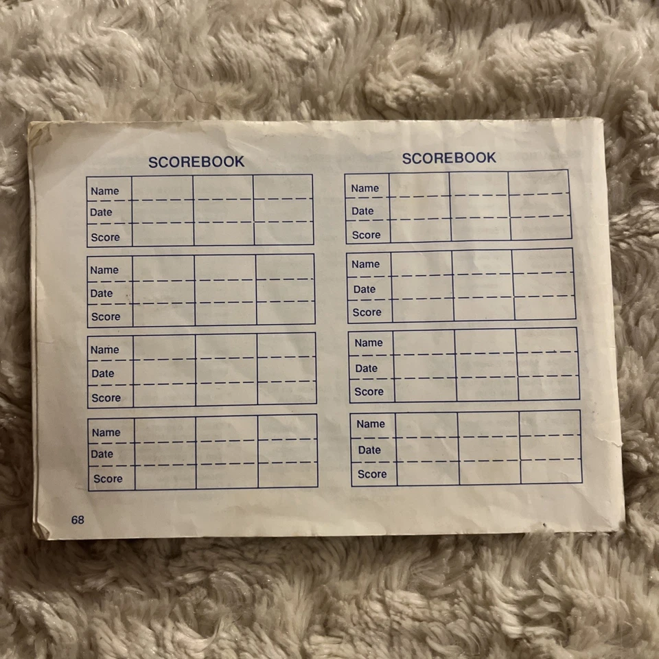 SEGA Master System Instruction Manual - WONDER BOY only - Image 2 of 3