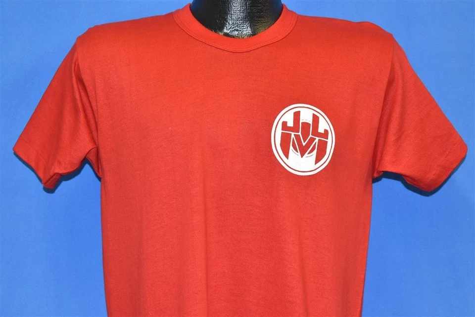 De colección Años 70 A&M RECORDS TROMPETA RUSSELL ATLÉTICO A M ROJO ALGODÓN AM Camiseta MEDIANA M Foto 2 de 4