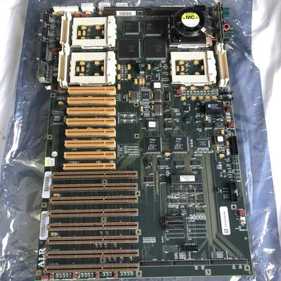 VERY RARE ALR Quad 6 PCI-EISA Tower Motherboard   Quad Socket 8 Pentium Pro 200M
