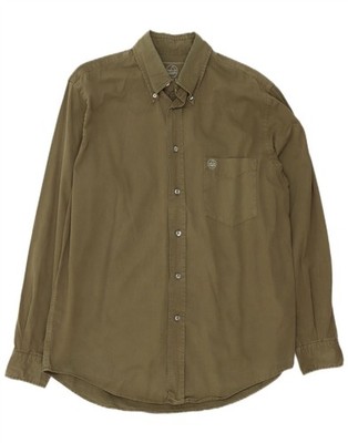 Murphy & Nye Herren Heritage Hemd Medium Khaki Baumwolle ZR14