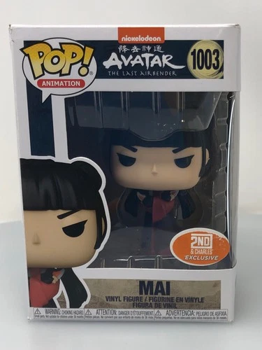 Funko POP! Animation Avatar: The Last Airbender Mai #1003 BAM! Exclusive DAMAGED