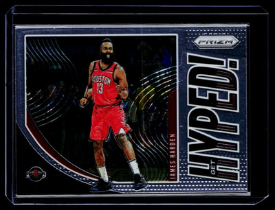 2019-20 Panini Prizm - Get Hyped! James Harden #5 BK11
