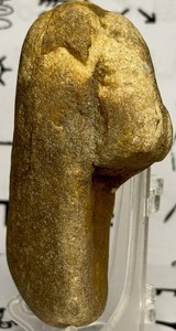 Native American Indian Authentic Artifact Stone Carved Effigy, 11.5 oz • VA