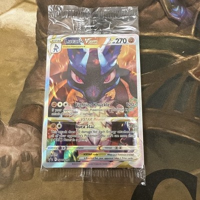Lucario VSTAR Promo SWSH291 Crown Zenith ETB Pokemon Card English