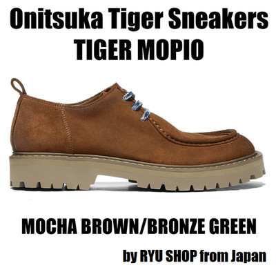 Onitsuka Tiger Sneaker TIGER MOPIO 1183C525.201 MOCHA BROWN / BRONZE GREEN