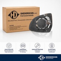 Spiegelglas Aussenspiegel Rechts Diederichs 1293124 FÜR BMW Ersatzglas Spiegel