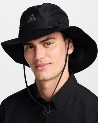 Nike ACG Apex Storm-FIT ADV Packable Bucket Hat Black Size Small