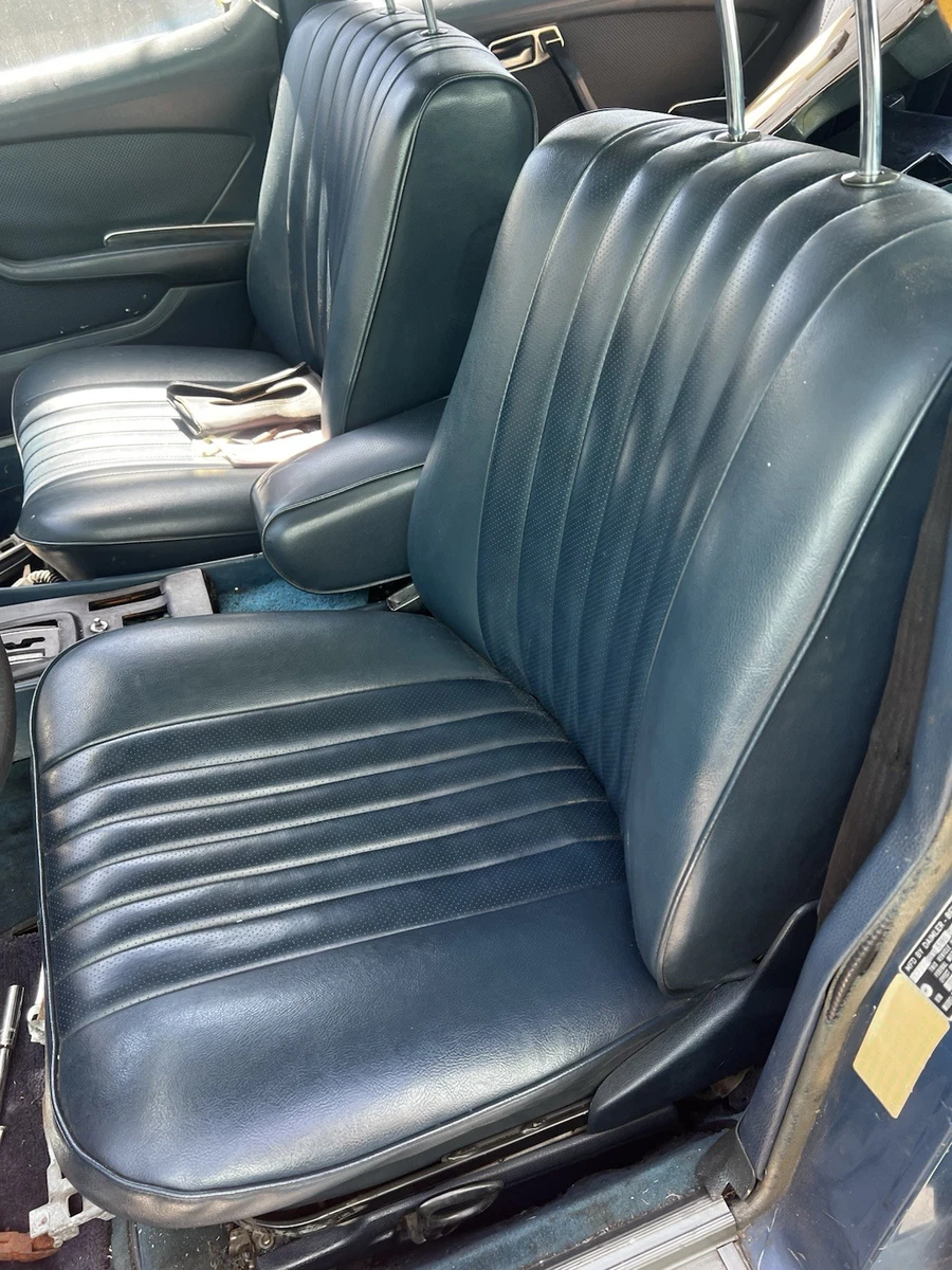 ベンツ107-450SL-内装黒皮及び内張り販売 FIts Mercedes Benz R107 leather seat Covers 450SL 380SL 560SL W107