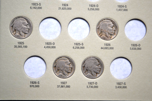 1913-1938 Buffalo Nickel STARTER COLLECTION *w/ 22 Coins + New Harris Album - Picture 5 of 8