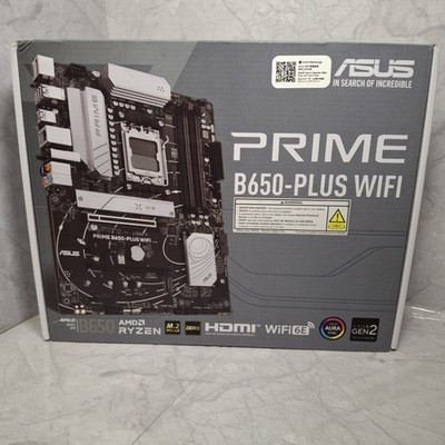 ASUS Prime B650-PLUS WiFi 6E Motherboard AM5 Ryzen 9000/8000/7000 ATX DDR5