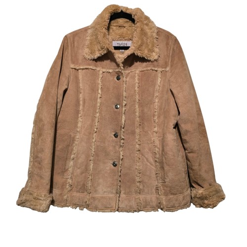 Veste En Cuir Femme DENNIS Brasso - Taille 1X (XL) - Neuf Sans étiquettes - Style Bomber