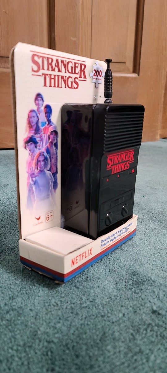 NEW Stranger Things Double-Sided Mystery Puzzle In Tin Walkie