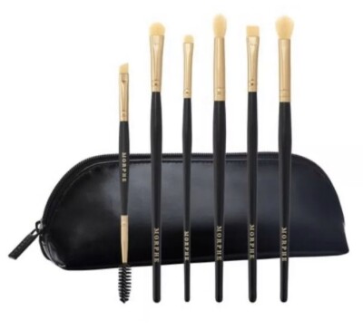 Morphe All Eye Want 6 piece eye brush set     Authentic
