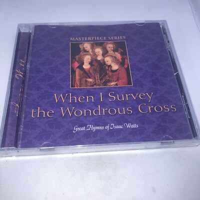 Issac Watts CD When I Survey The Wonderous Cross Diamante 10 Spiritual Tracks C3
