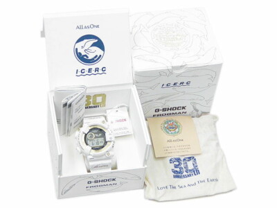 AUTH G-SHOCK CASIO WATCH FROGMAN ICERC JAPAN 2024 GW-8201K-7JR