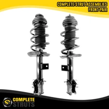 2012-2017 Fiat 500 Front Pair Complete Struts & Coil Spring Assemblies