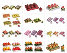 6 Teelichter Deko Rosen Tulpen Hühner ZitroneTeelicht Kerze-wähle dein Motiv