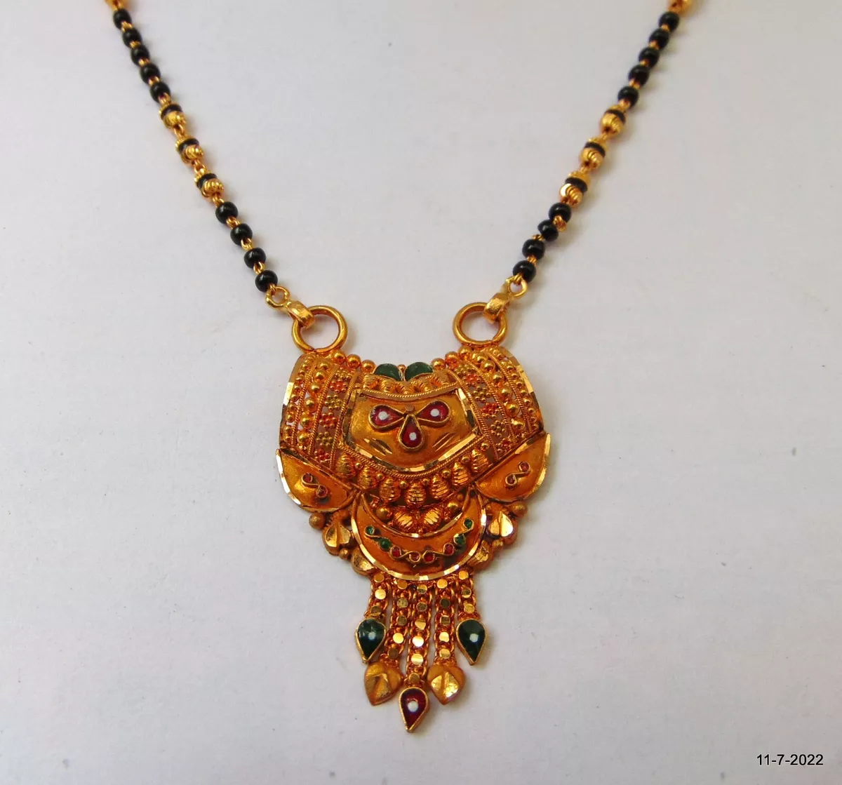 Mangalsutra handmade deals design