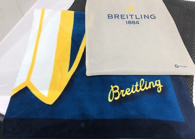 BREITLING Gift Badetuch Towel Ocean Strand Beach Wellness Unisex Sammler Rar