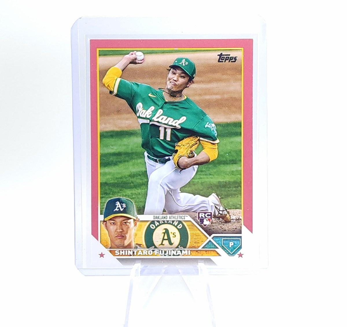 2023 Topps Series 2 Shintaro Fujinami /50 Rookie Pink Parallel 