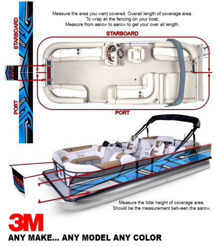 Camouflage Abstract Seabass Graphic Boat Vinyl Wrap Decal Pontoon Console etc... - Picture 5 of 7
