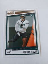2022 Score Football Rookies Base #357 Jordan Davis - Philadelphia Eagles
