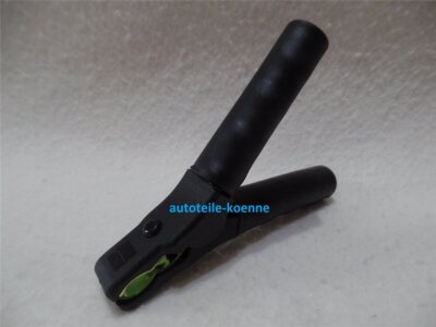 Batterieklemme 80A schwarz - vollisoliert 112x90mm verzinktes Stahlblech #
