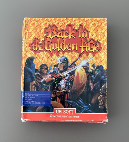 Jeu BACK TO THE GOLDEN AGE Pour Atari ST - Rare - Testé Et Fonctionnel - Rétro Gaming