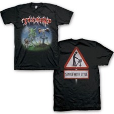 Tankard "One Foot In The Grave" Double Sided T-Shirt - S - 3X