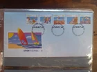 AUSTRALIA 1990 SPORT II SET 5 STAMPS FDC FIRST DAY COVER