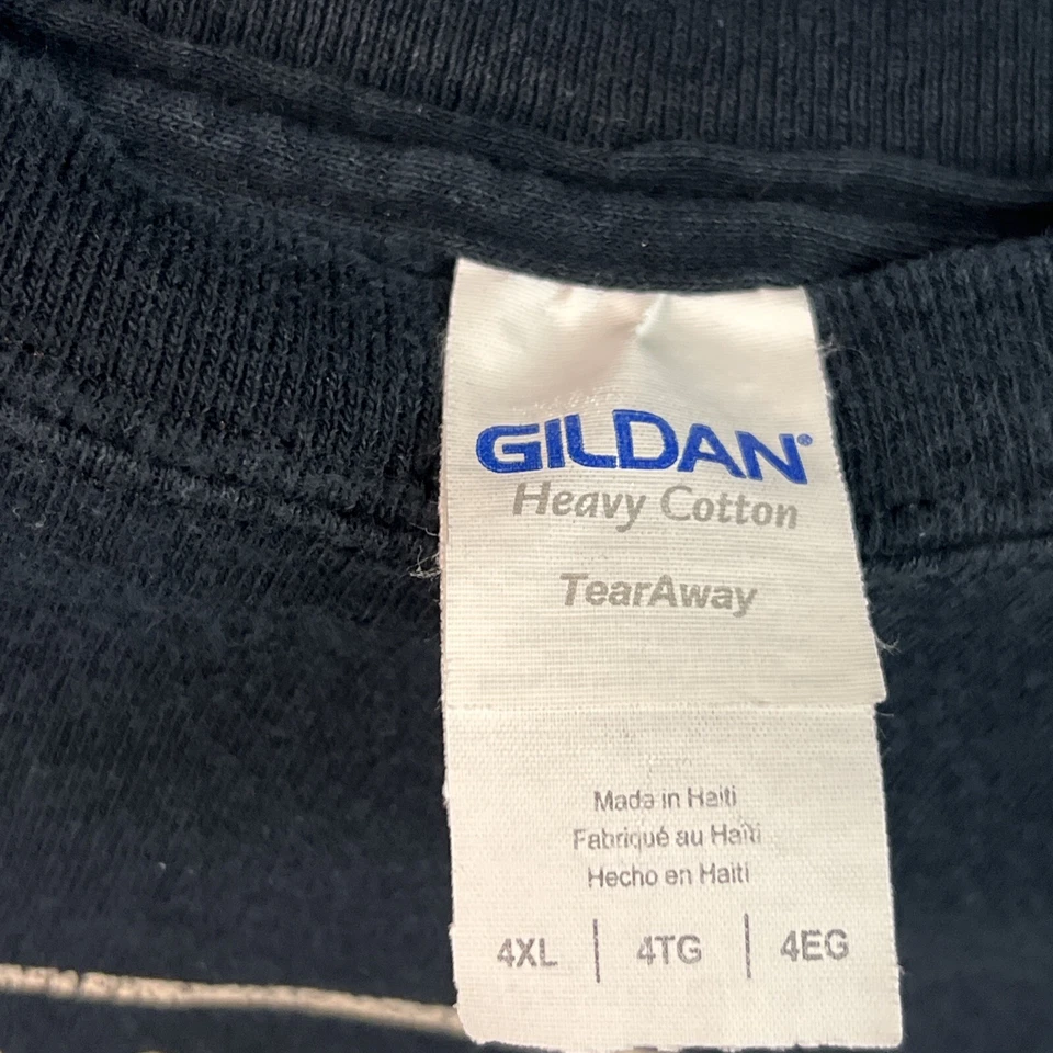 2 camisetas pretas revólver de veludo 4XL FRETE GRÁTIS - Imagem 4 de 4