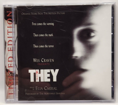【廃盤】Who's film from a novel CD Wes Craven They Movie Soundtrack Recording Classical Score Music
